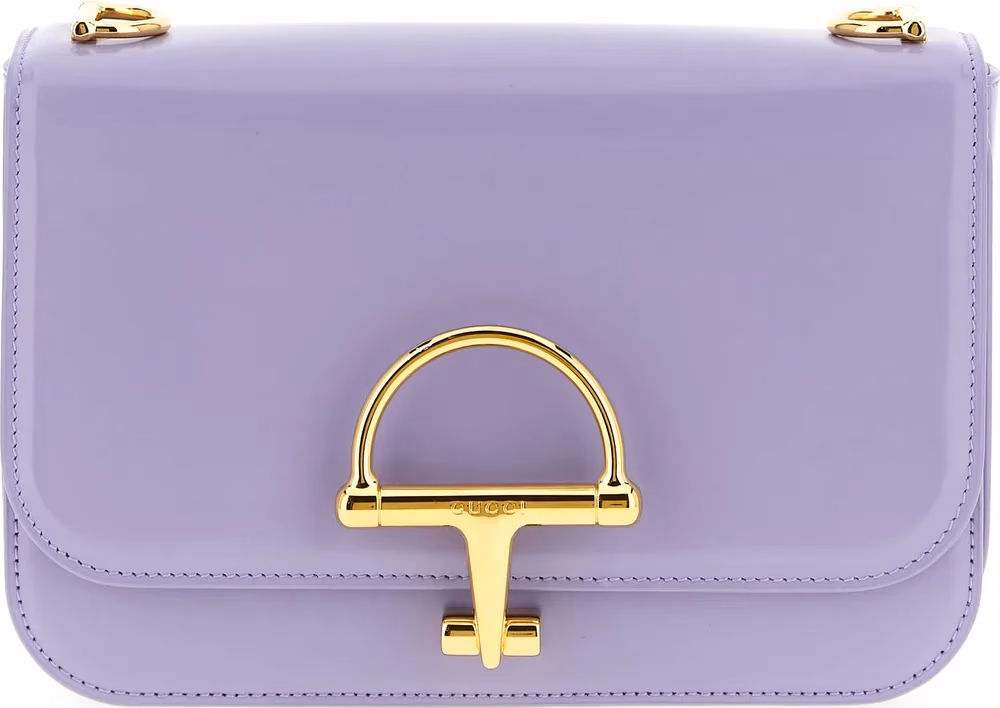 Gucci Purple Calfskin Shoulder Bag