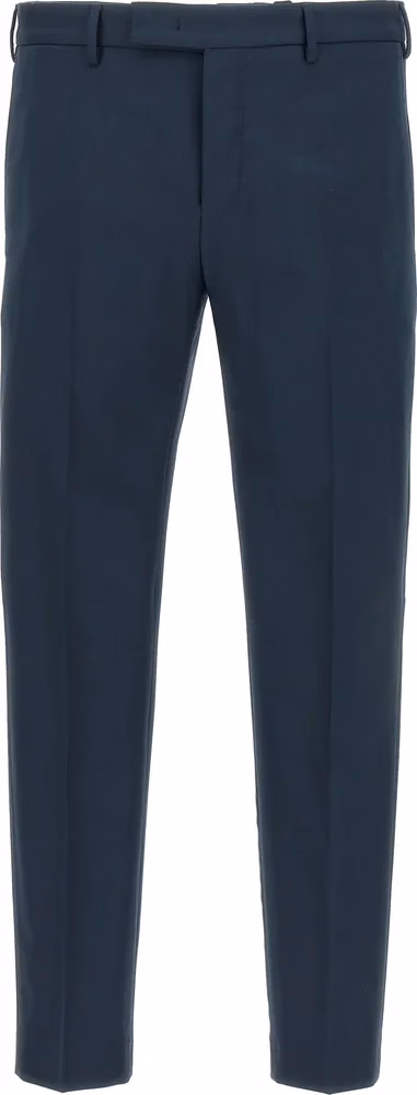 PT Torino Blue Virgin Wool Dress Pants