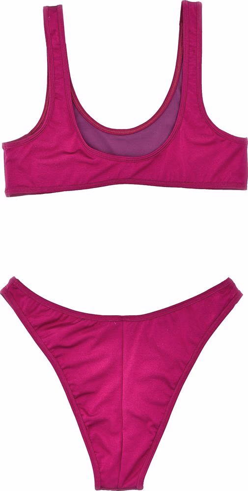 REINA OLGA Purple Polyamide Bikini