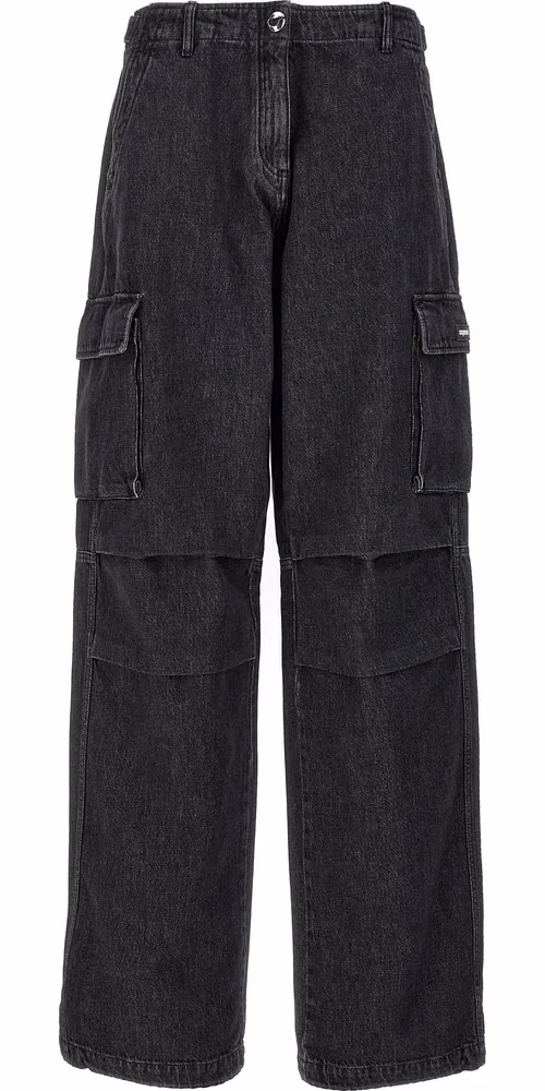 Coperni Black Cotton Jeans Denim
