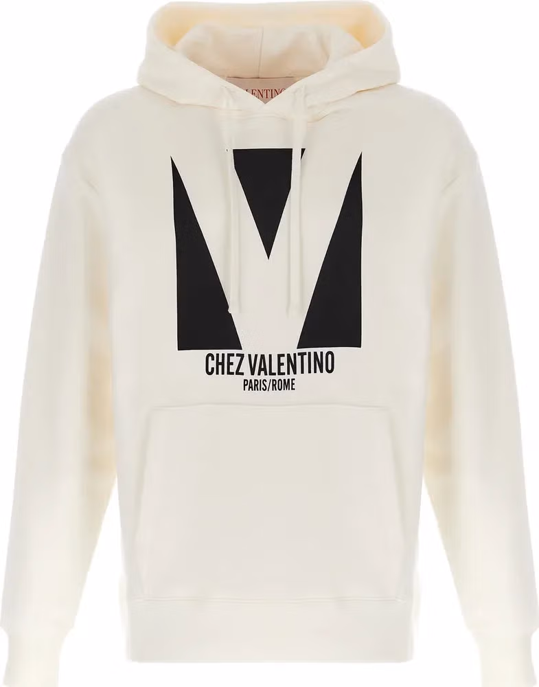 Valentino Garavani White Cotton Sweatshirt