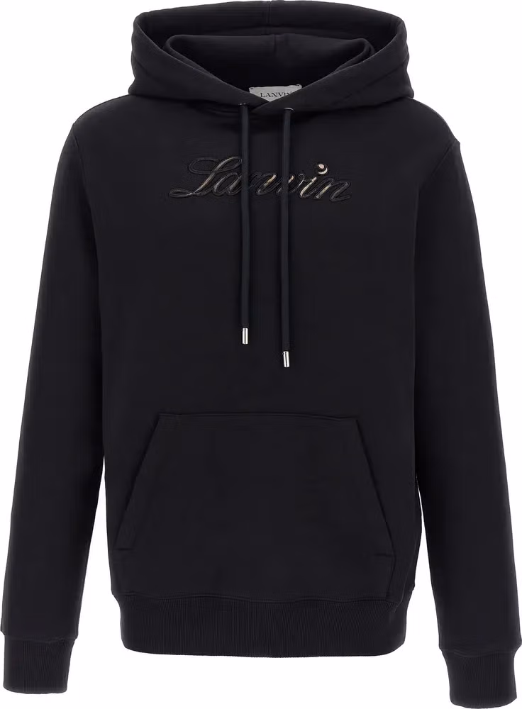 Lanvin Black Cotton Sweatshirt