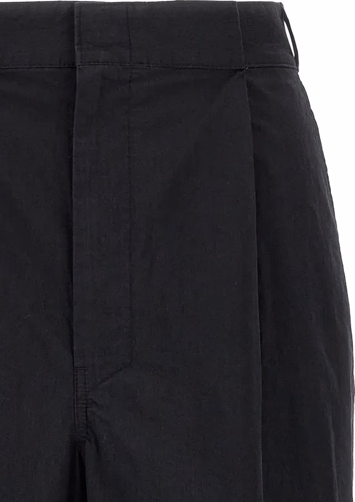 Maison Margiela Black Cotton Casual Pants