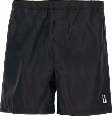 Black Polyamide Swim Shorts