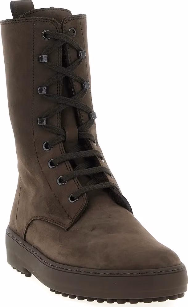 Tod's Brown Calfskin Ankle Boots