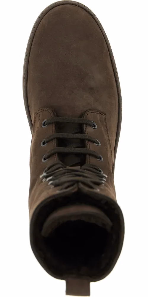 Tod's Brown Calfskin Ankle Boots