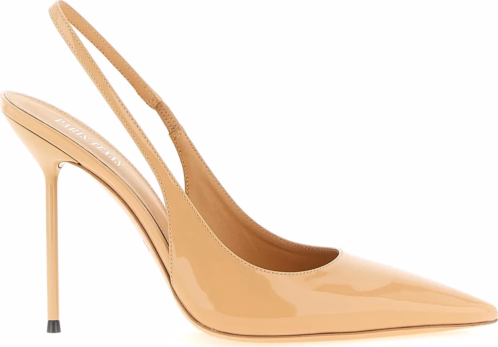 Paris Texas Beige Calfskin High Heel Pumps