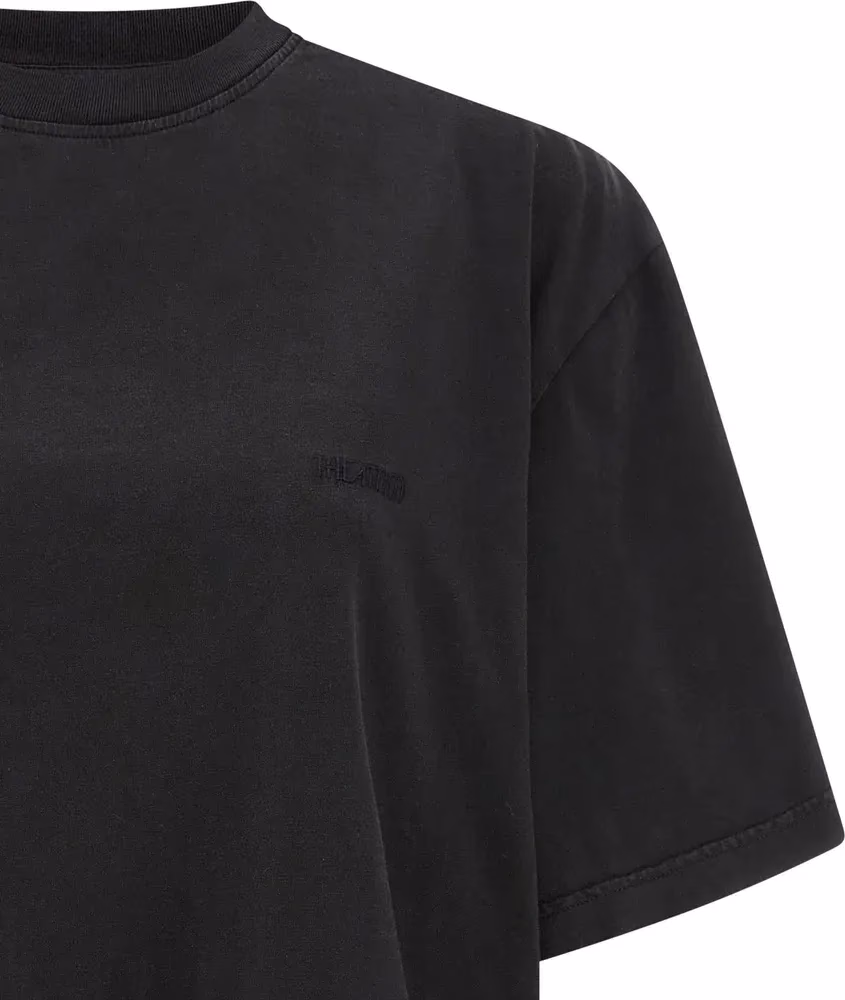 The Attico Black Cotton T-Shirt