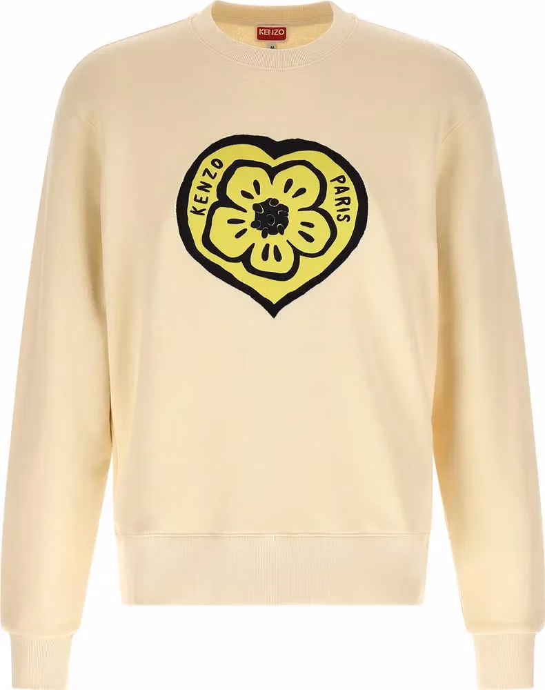 Kenzo Beige Cotton Sweatshirt