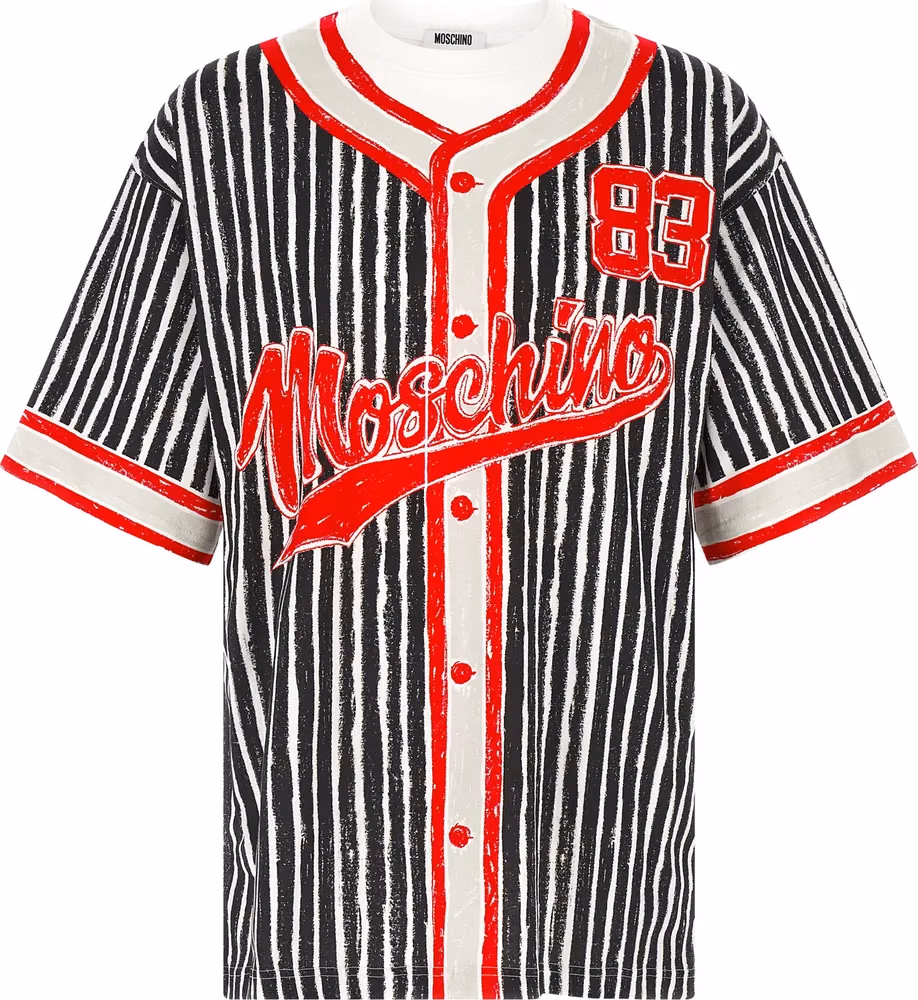 Moschino Multicolor Cotton Polo Shirt