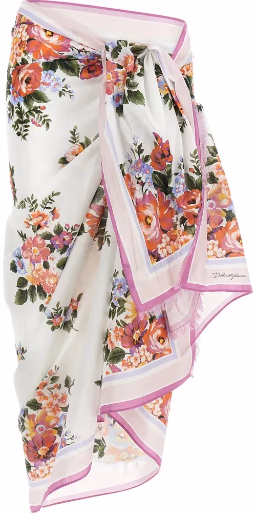Dolce & Gabbana Multicolor Cotton Skirt