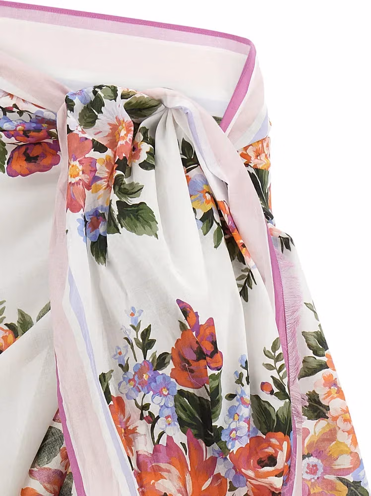 Dolce & Gabbana Multicolor Cotton Skirt