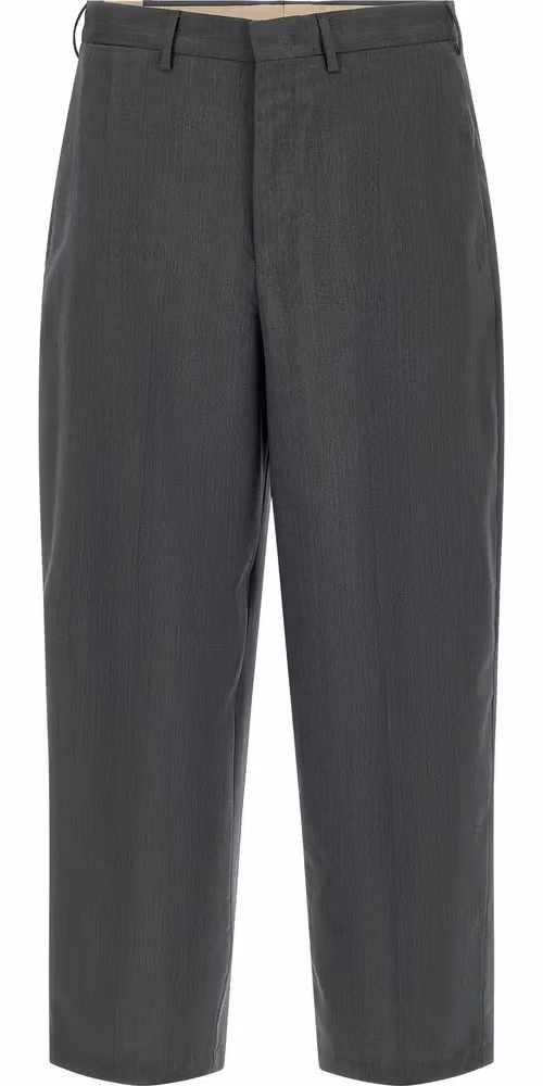 PT Torino Gray Virgin Wool Dress Pants