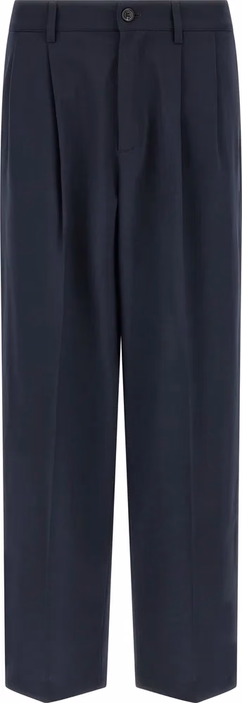 Department 5 Blue Polyester Chino Pants