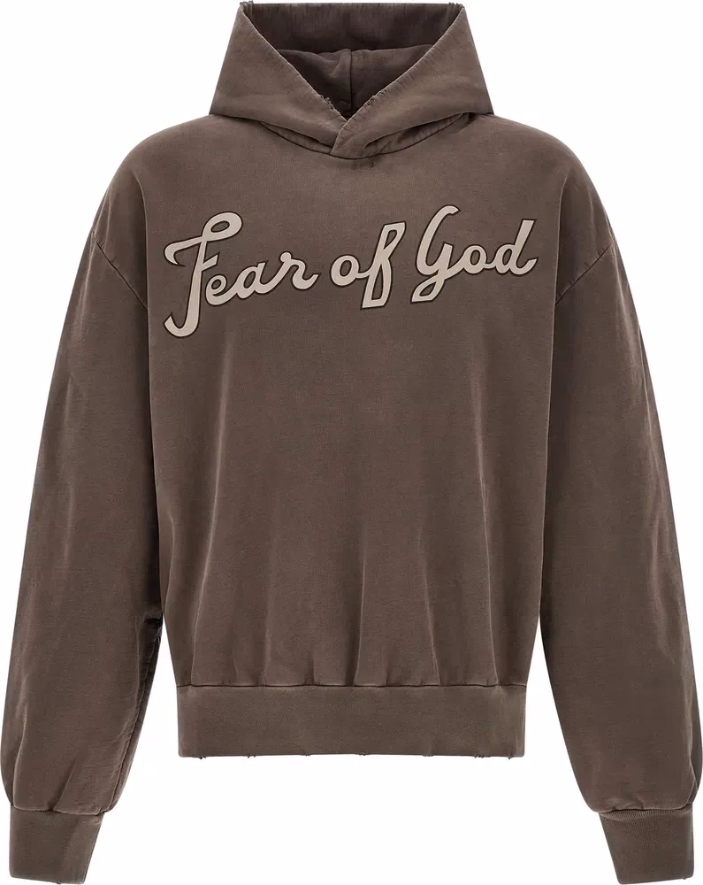 Fear Of God Brown Cotton Sweatshirt