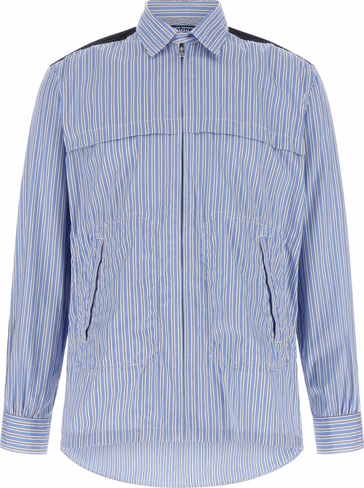 Junya Watanabe Blue Cotton Blouse