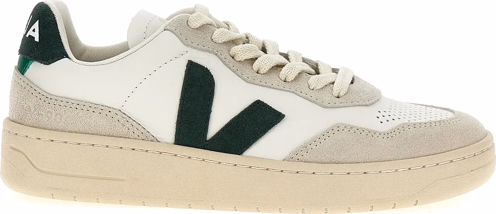Veja Bicolor Leather Low Top Sneakers