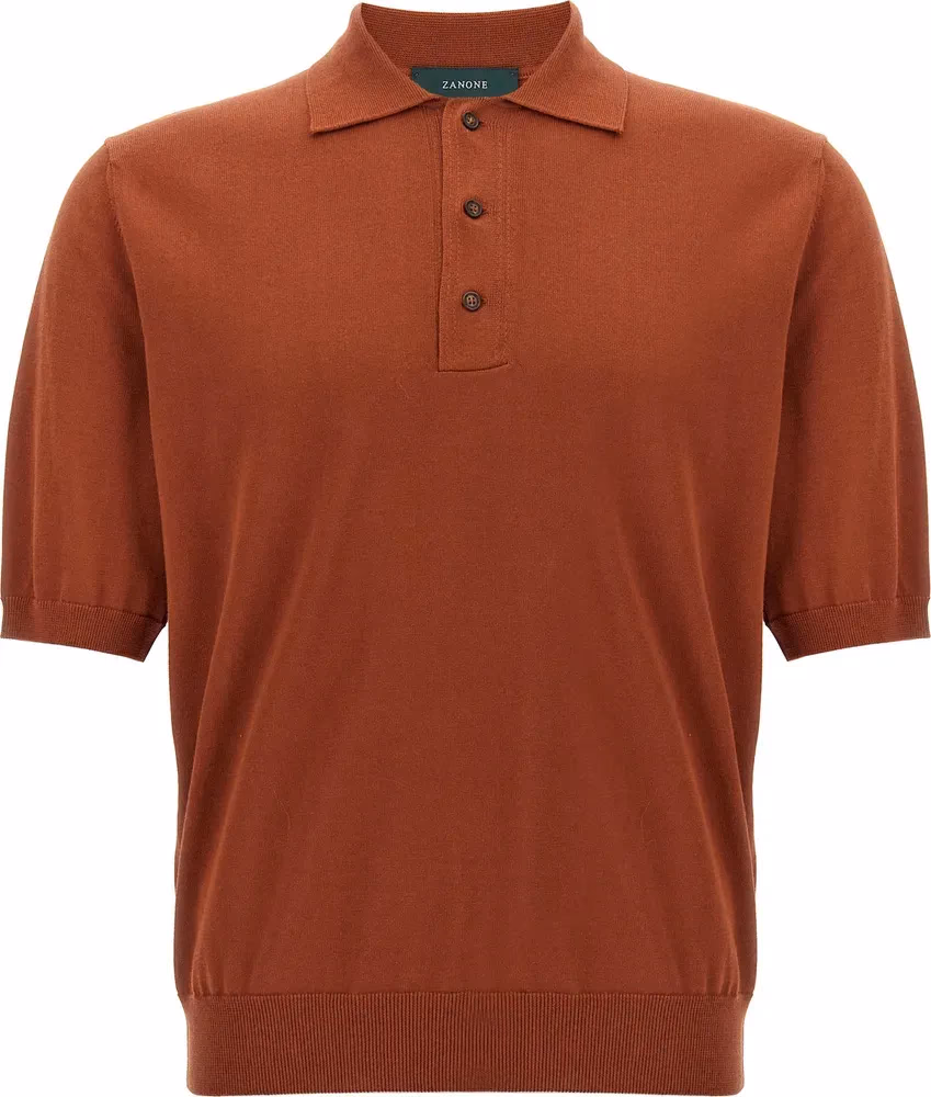 ZANONE Multicolor Cotton Polo Shirt