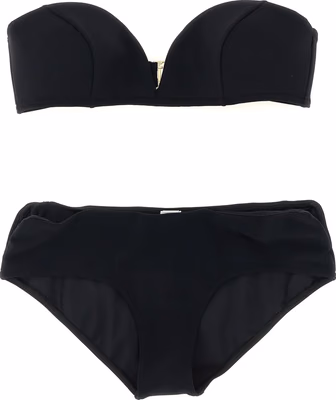 Black Polyamide Bikini