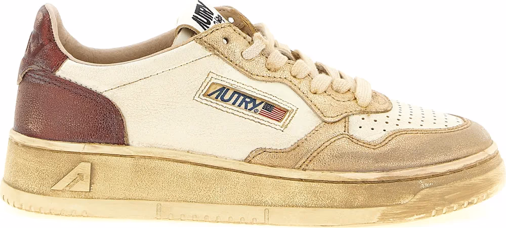 Autry Multicolor Cowhide Low Top Sneakers
