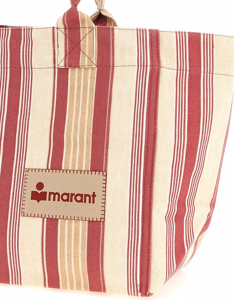 Isabel Marant Multicolor Cotton Tote Bag