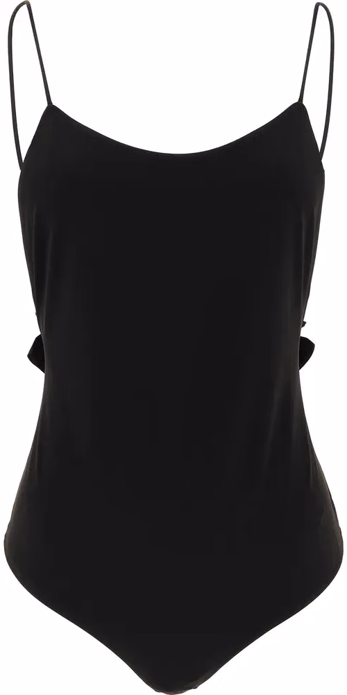 Jacquemus Black Polyamide One-Piece Swimsuit