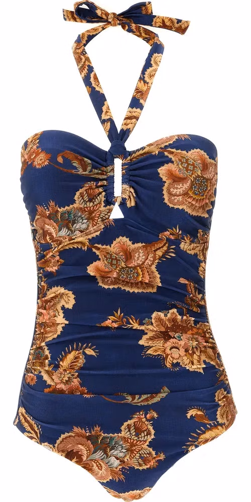 Zimmermann Multicolor Polyamide One-Piece Swimsuit