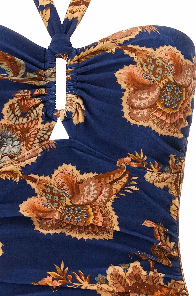 Zimmermann Multicolor Polyamide One-Piece Swimsuit
