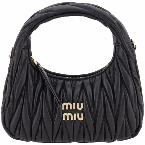 Miu Miu Black Lamb Ovis Aries Aries Handbag
