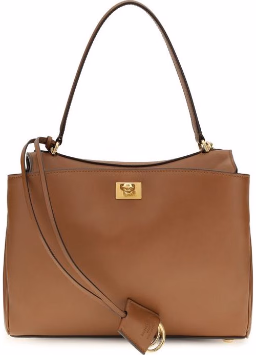 Balenciaga Brown Calf Leather Bos Taurus Shoulder Bag