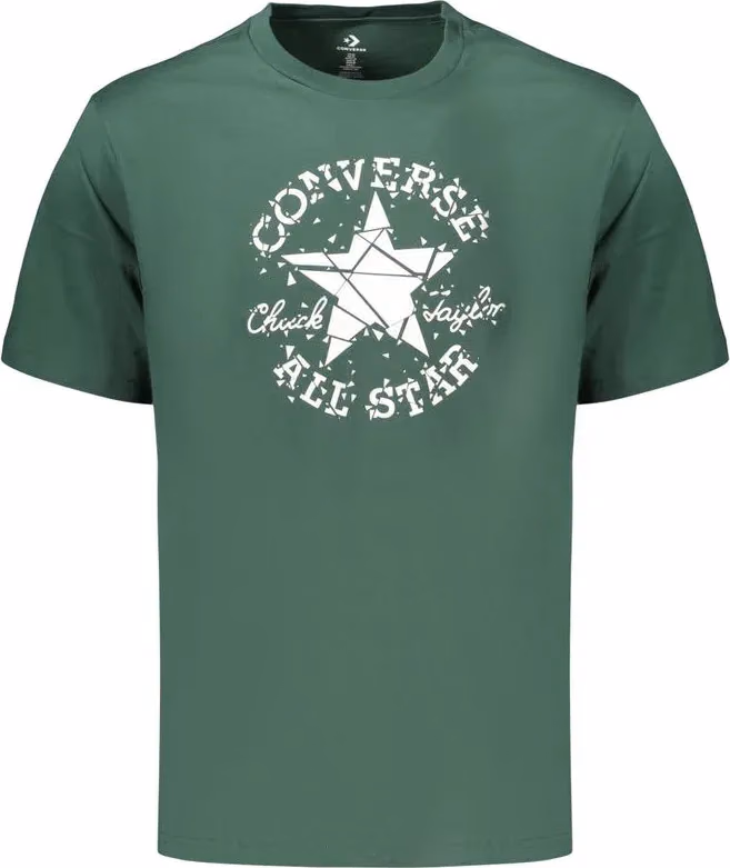 Converse Green Cotton Men's T-Shirt