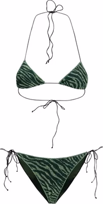 Bicolor Polyamide Bikini