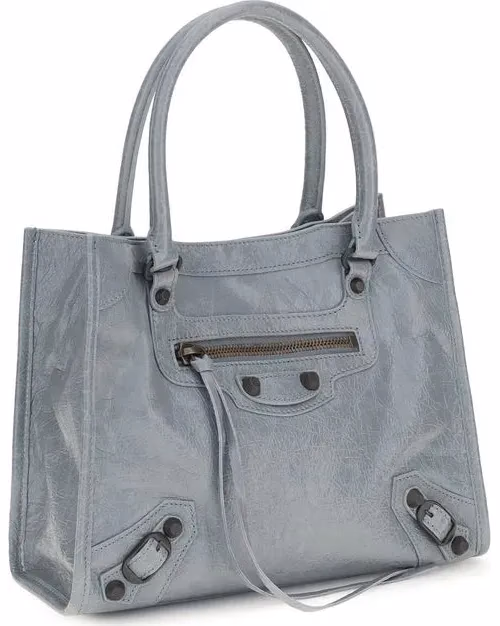 Balenciaga Blue Lamb Ovis Aries Aries Shoulder Bag