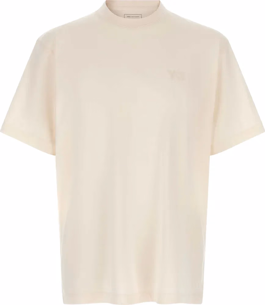 Y-3 White Cotton T-Shirt