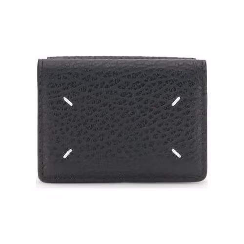 Maison Margiela Black Calf Leather Bos Taurus Wallet