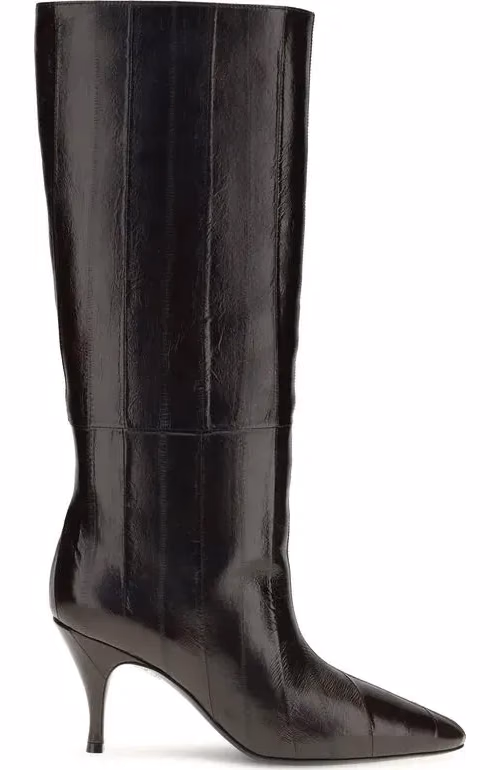 Herbert Levine Brown Calf Leather Bos Taurus Boots