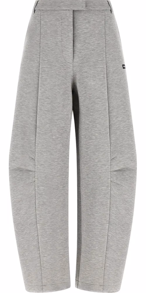 ROTATE BIRGER CHRISTENSEN Gray Viscose Cargo Pants