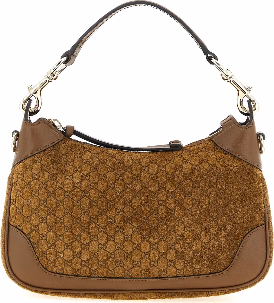 Gucci Brown Calfskin Shoulder Bag
