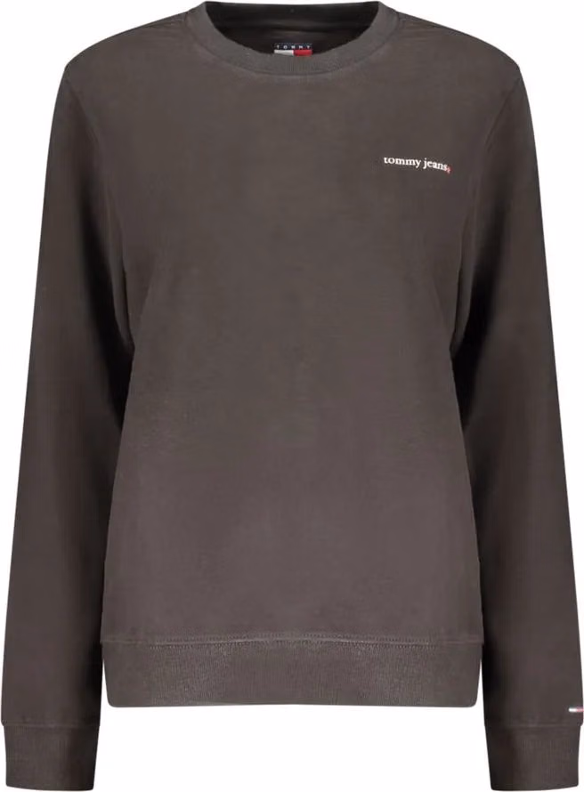 Tommy Hilfiger Black Cotton Women's Sweatshirt
