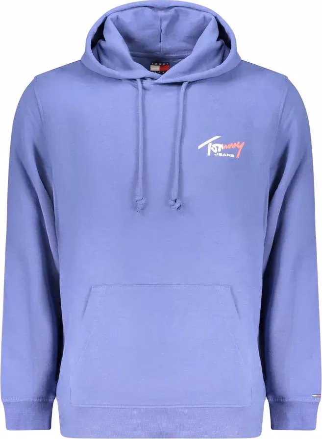 Tommy Hilfiger Blue Cotton Men's Sweatshirt
