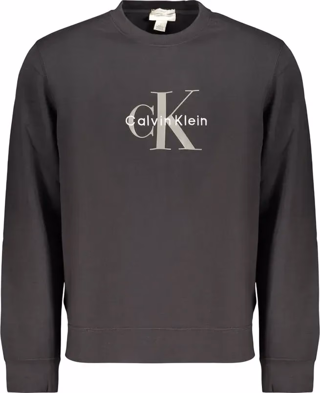 Calvin Klein Black Cotton Mens Sweatshirt