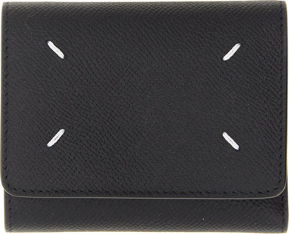 Maison Margiela Black Calfskin Cardholder