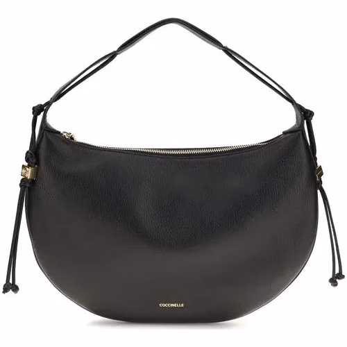 Coccinelle Black Calf Leather Bos Taurus Shoulder Bag