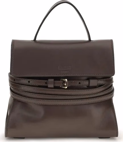 Moschino Brown Goatskin Handbag