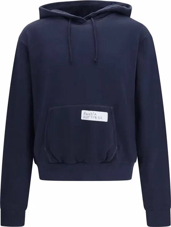 Maison Margiela Blue Cotton Sweatshirt