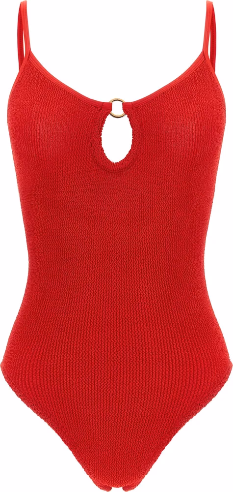 Hunza G Multicolor Polyamide One-Piece Swimsuit