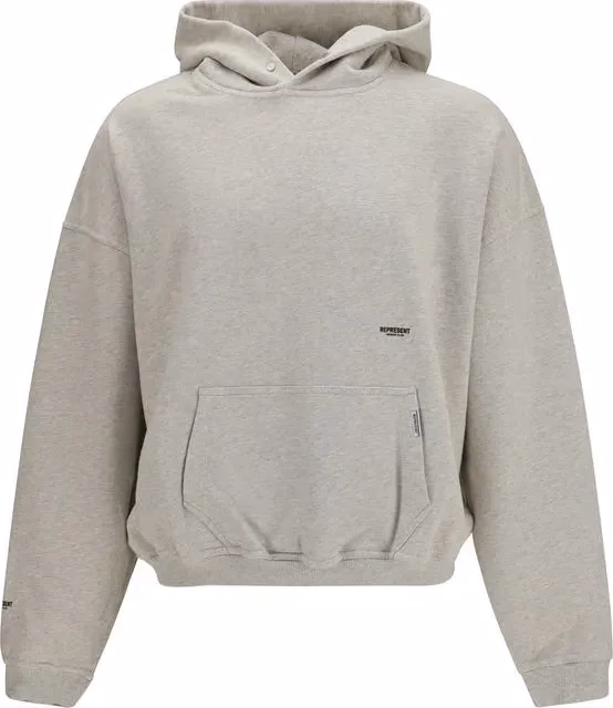 Represent Beige Cotton Sweatshirt