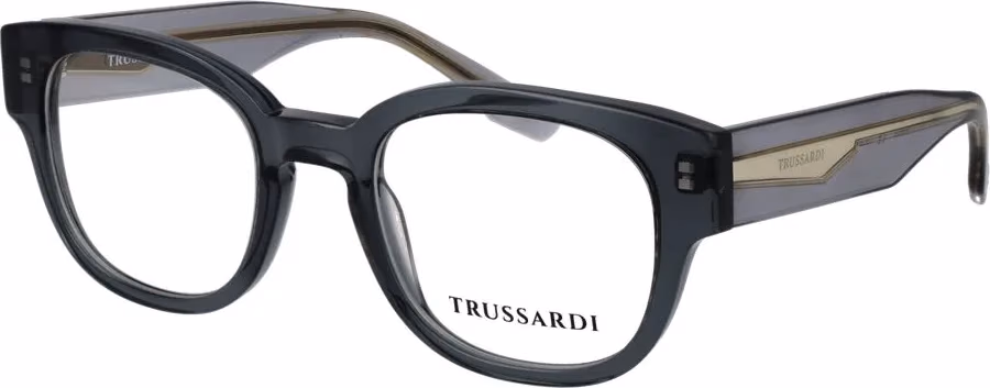 Trussardi Gray Acetate Glasses (Frames)