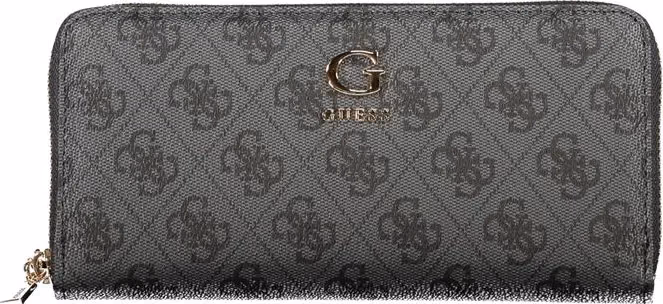 Guess Jeans Black Polyurethane Womens Wallet