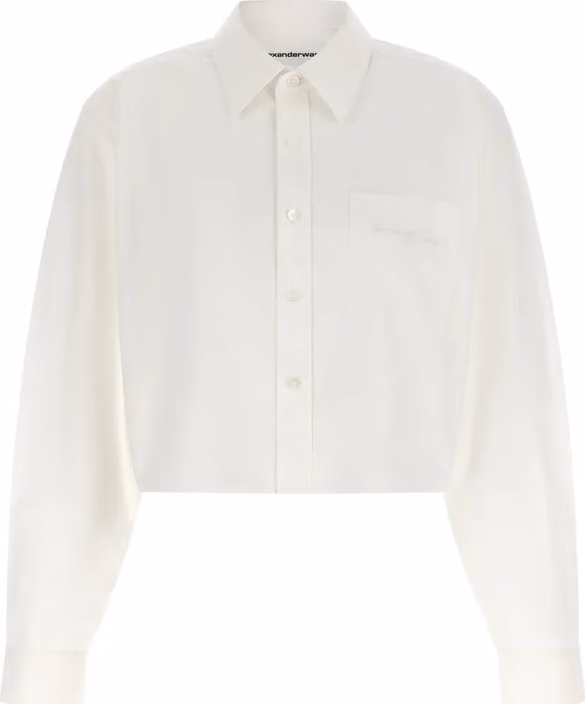 Alexander Wang White Cotton Blouse
